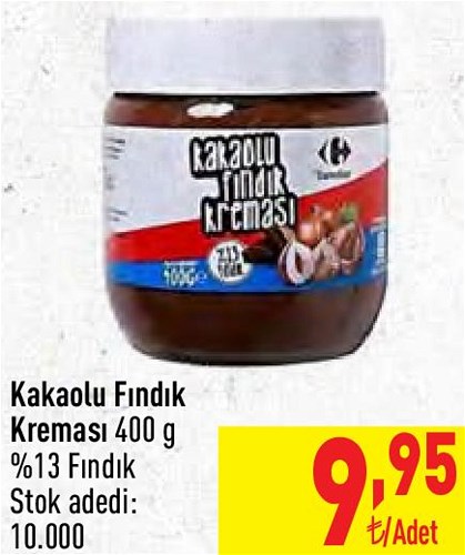 Carrefour Kakaolu Fındık Kreması 400 g image