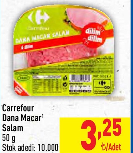 Carrefour Dana Macar Salam 50 g image