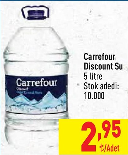 Carrefour Discount Su 5 litre image