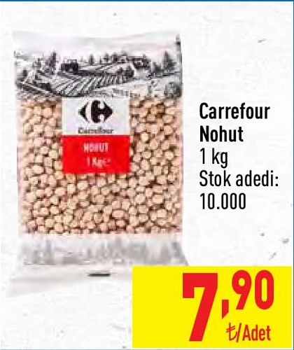 Carrefour Nohut 1 kg image