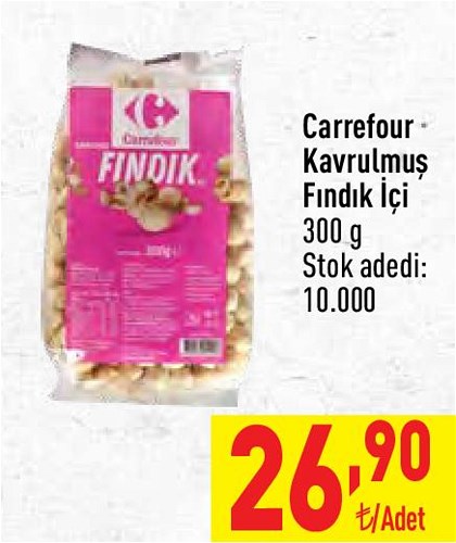 Carrefour Kavrulmuş Fındık İçi 300 g image