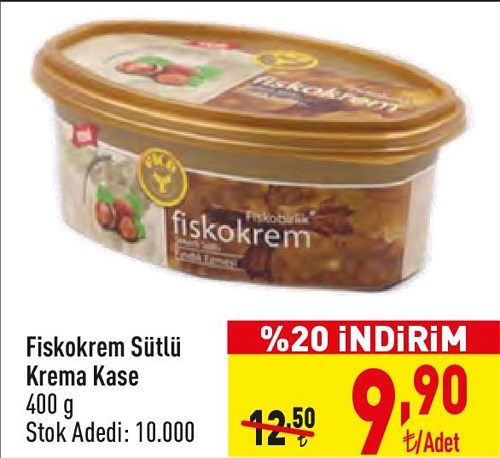 Fiskokrem Sütlü Krema Kase 400 g image