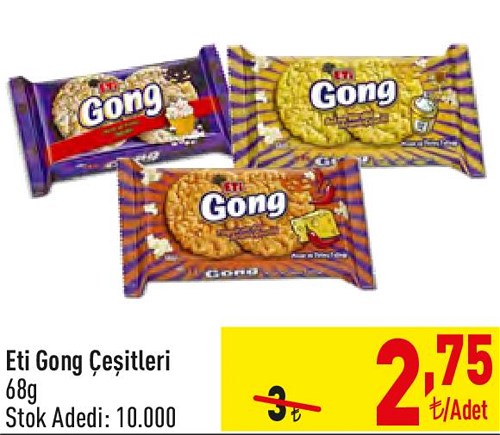 Eti Gong Çeşitleri 68 g image