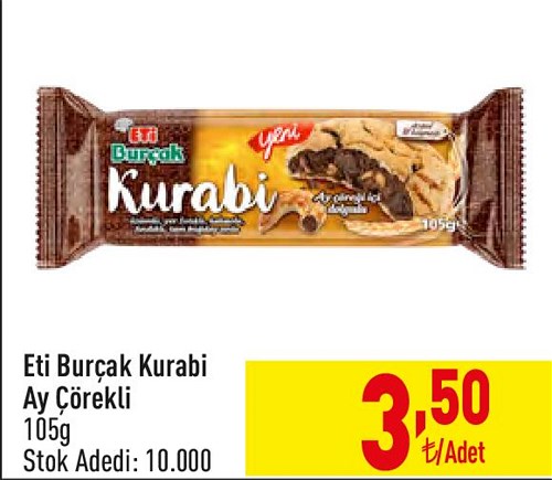 Eti Burçak Kurabi Ay Çörekli 105g image