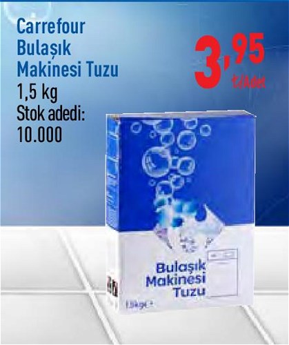 Carrefour Bulaşık Makinesi Tuzu 1,5 kg image