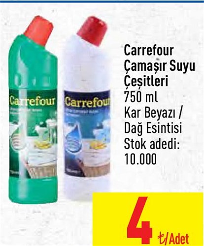 Carrefour Çamaşır Suyu Çeşitleri 750 ml image