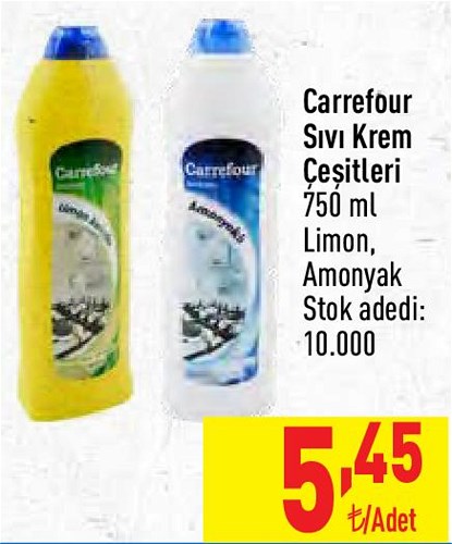 Carrefour Sıvı Krem Çeşitleri 750 ml image