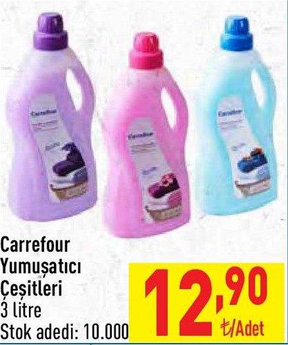 Carrefour Yumuşatıcı Çeşitleri 3 litre image