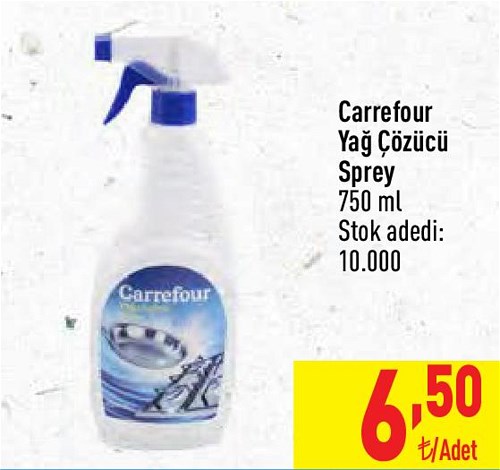 Carrefour Yağ Çözücü Sprey 750 ml image