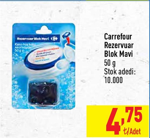 Carrefour Rezervuar Blok Mavi 50 g image