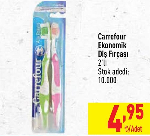 Carrefour Ekonomik Diş Fırçası 2'li image