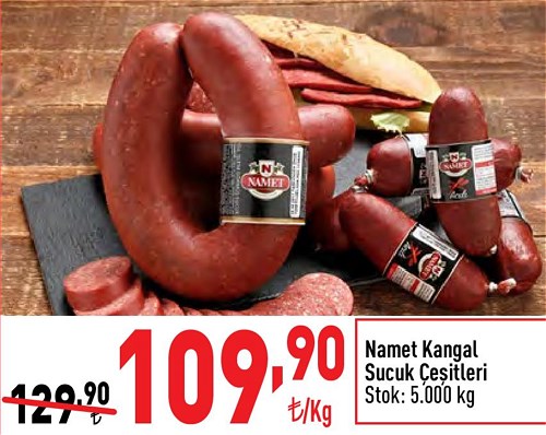 Namet Kangal Sucuk Çeşitleri Kg image