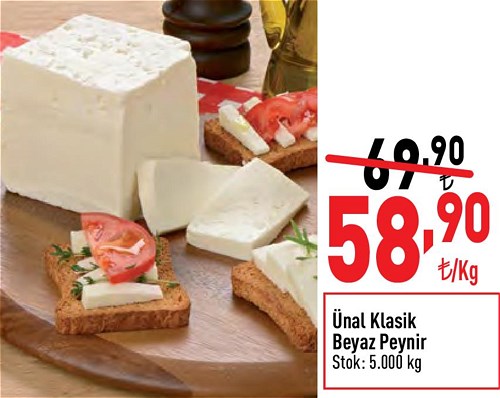 Ünal Klasik Beyaz Peynir Kg image