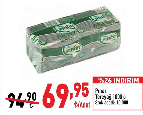 Pınar Tereyağı 1000 g image