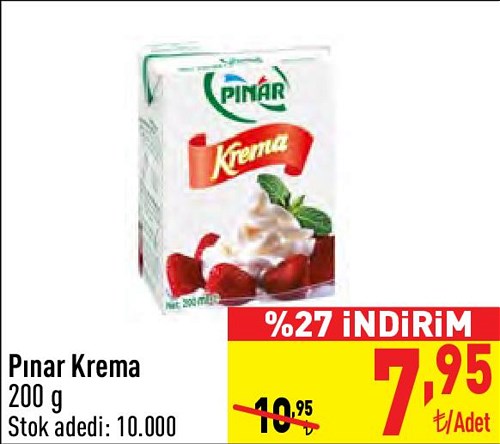 Pınar Krema 200 g image