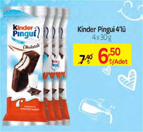 Kinder Pingui 4'lü 4x30 g image