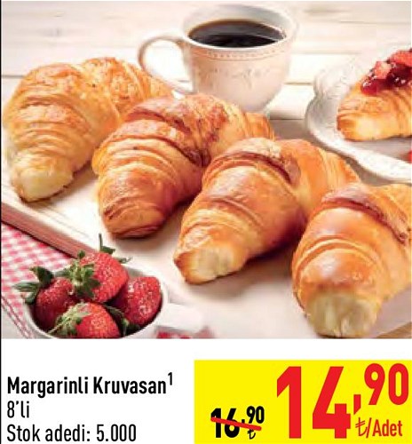 Margarinli Kruvasan 8'li image