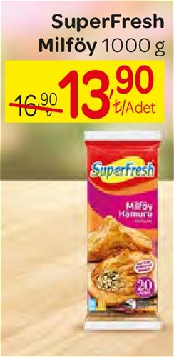 SuperFresh Milföy 1000 g image