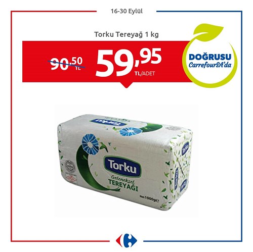 CarrefourSA Torku Tereyağı 1 kg