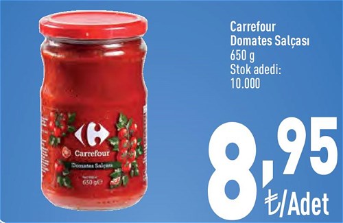 Carrefour Domates Salçası 650 g image