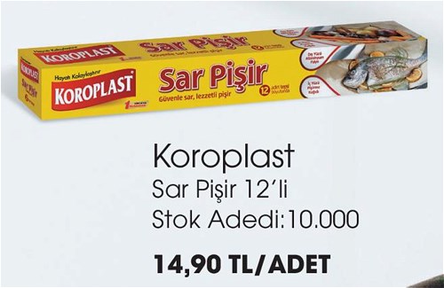 Koroplast Sar Pişir 12'li image