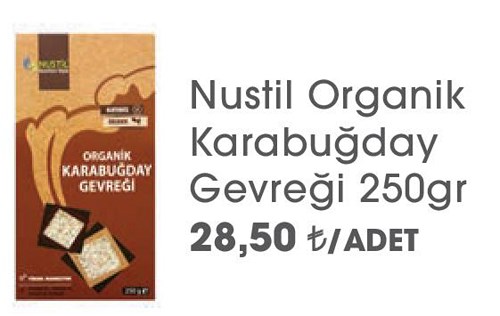 Nustil Organik Karabuğday Gevreği 250gr image