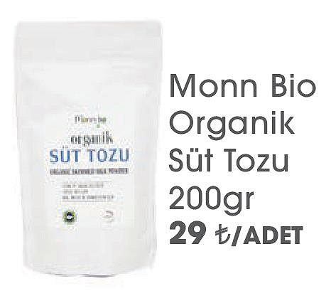 Monn Bio Organik Süt Tozu 200gr image