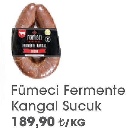 Fümeci Fermente Kangal Sucuk Kg image