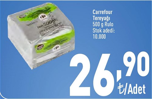 Carrefour Tereyağı 500 G Rulo image