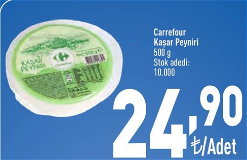 Carrefour Kaşar Peyniri 500 G image