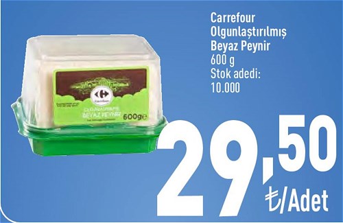 Carrefour Olgunlaştırılmış Beyaz Peynir 600 G image