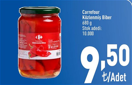 Carrefour Közlenmiş Biber 680 G image