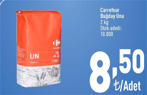 Carrefour Buğday Unu 2 Kg image