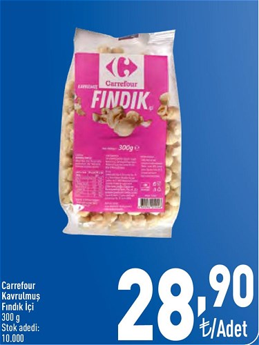 Carrefour Kavrulmuş Fındık İçi 300 G image