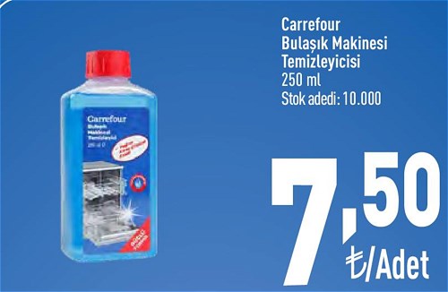 Carrefour Bulaşık Makinesi Temizleyicisi 250 Ml image