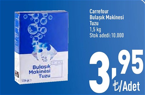 Carrefour Bulaşık Makinesi Tuzu 1,5 Kg image