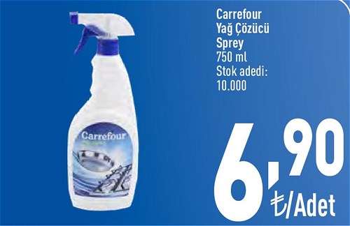 Carrefour Yağ Çözücü Sprey 750 Ml image