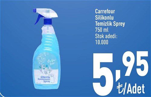 Carrefour Silikonlu Temizlik Spreyi 750 Ml image