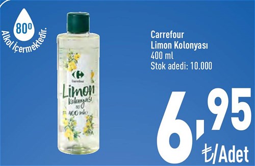 Carrefour Limon Kolonyası 400 Ml image