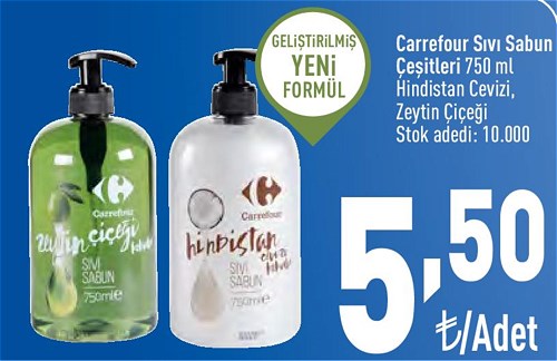 Carrefour Sıvı Sabun Çeşitleri 750 Ml image