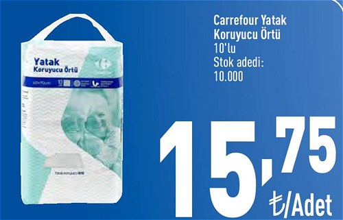 Carrefour Yatak Koruyucu Örtü 10'lu image