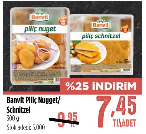 Banvit Piliç Nugget / Schnitzel 300 G image