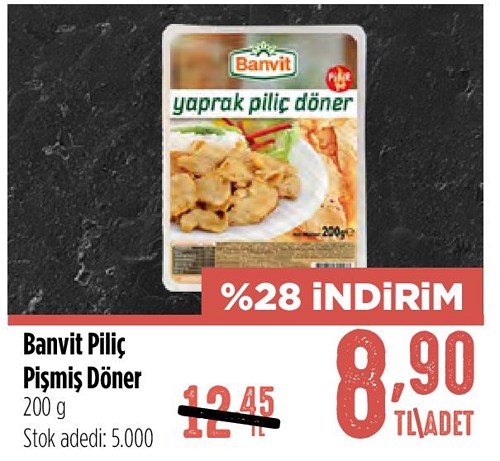 Banvit Piliç Pişmiş Döner 200 G image