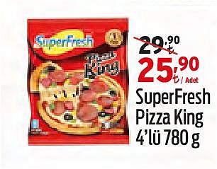 Superfresh Pizza King 4'lü 780 G image