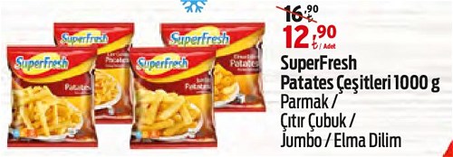 Superfresh Patates Çeşitleri 1000 G image