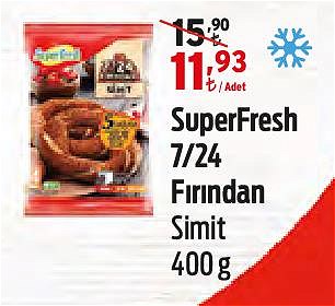 Superfresh 7/24 Fırından Simit 400 G image