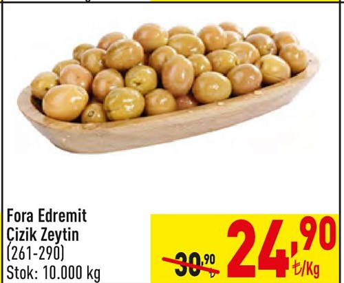 Fora Edremit Çizik Zeytin (261-290) Kg image