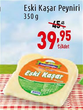 Tahsildaroğlu Eski Kaşar Peyniri 350 g image