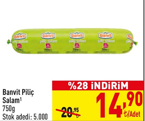 Banvit Piliç Salam 750 g image