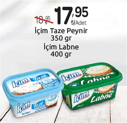 İçim Taze Peynir 350 gr / İçim Labne 400 gr image